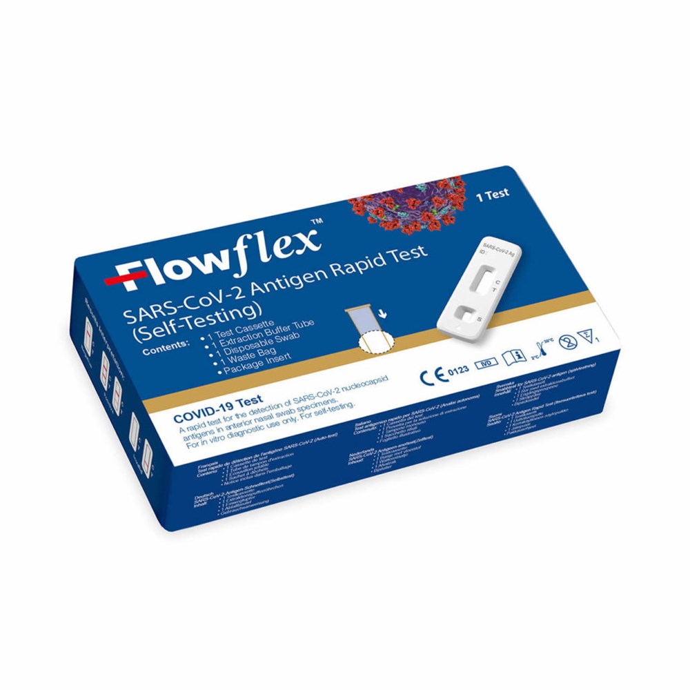 Flowflex SARS-CoV-2 Antigen Rapid Test (Self Testing) Single Kit
